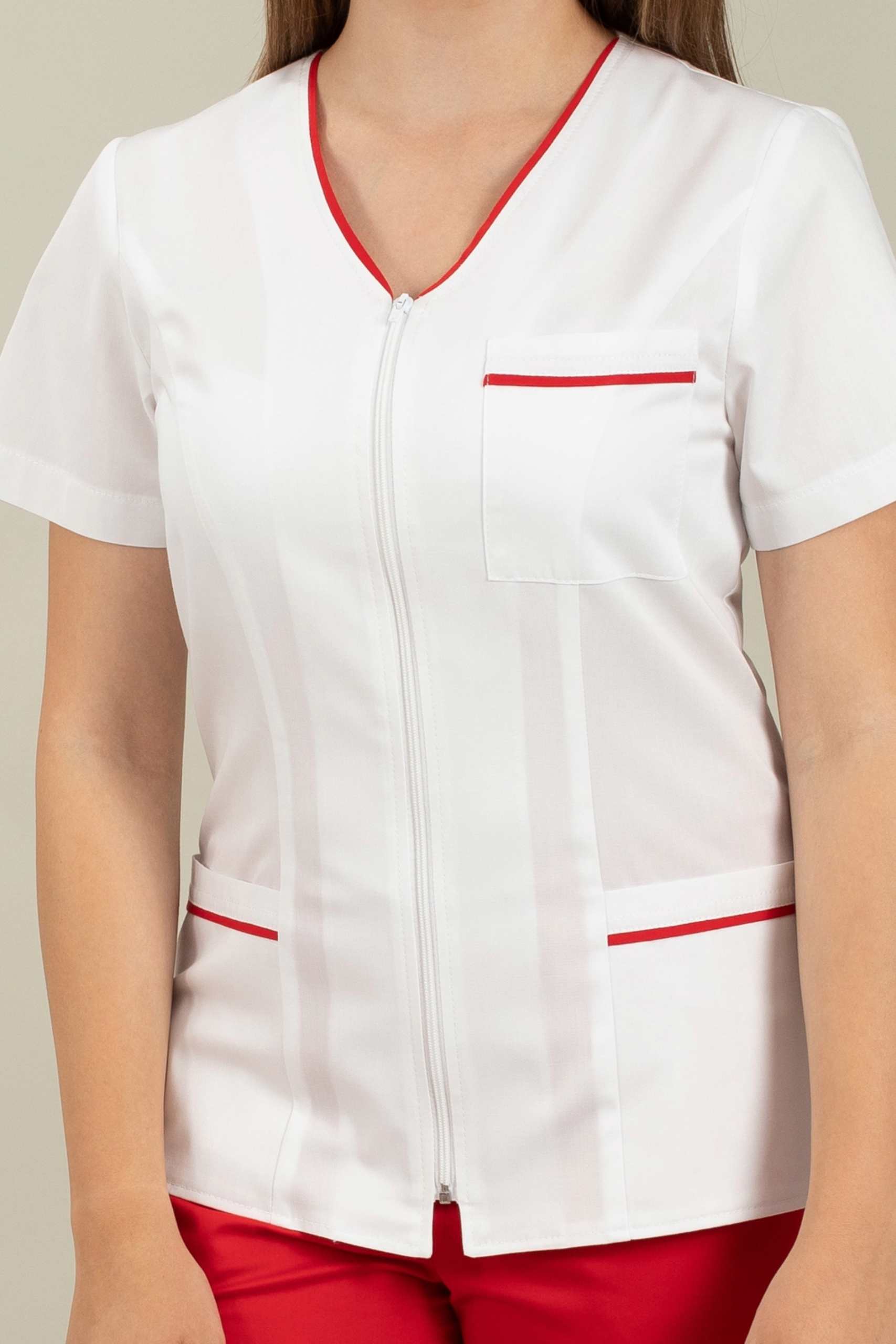 Boneta medicala imprimeu cu elastic si legatura