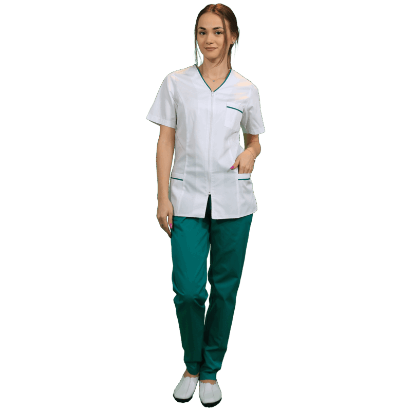 Bluză medicală Adela VIP - imagine 3
