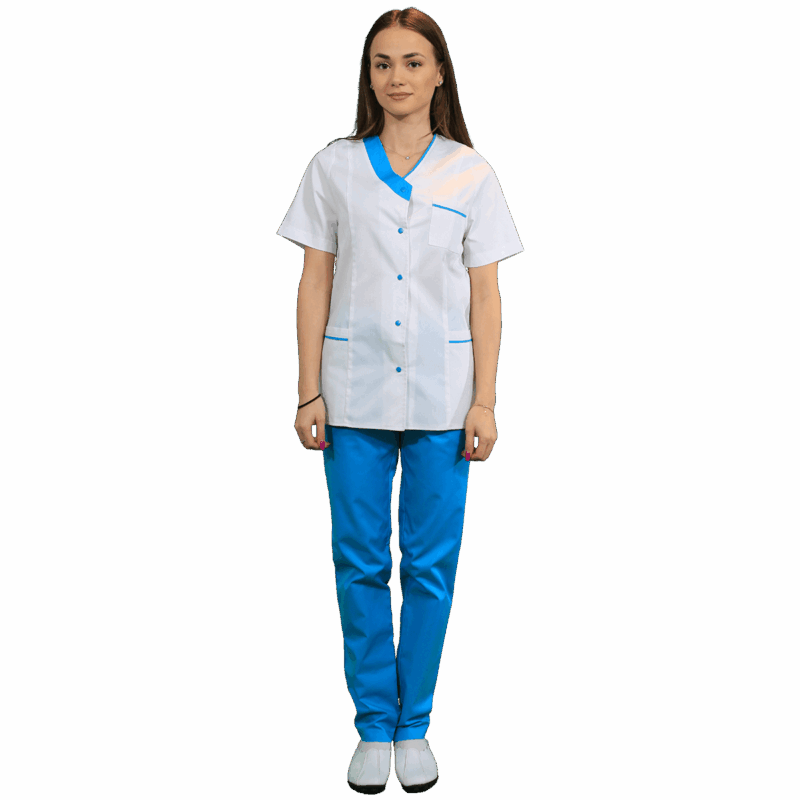 Bluză medicală Cristina - imagine 3