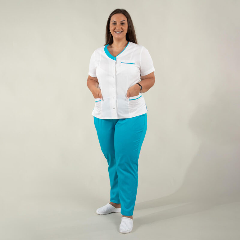 Bluză medicală Cristina - imagine 6