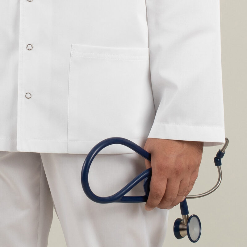 Halat medical cu mânecă lungă pentru studenti - Raul - imagine 3