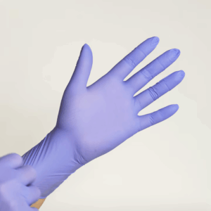 Mănuși din nitril Heilen 100 buc - Violet