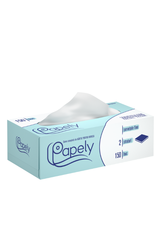 Servețele la cutie cu 2 straturi