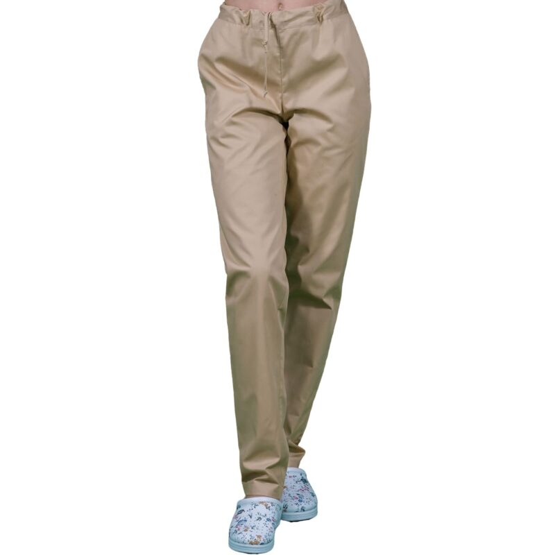 Pantalon Abby tercot cu snur - imagine 3