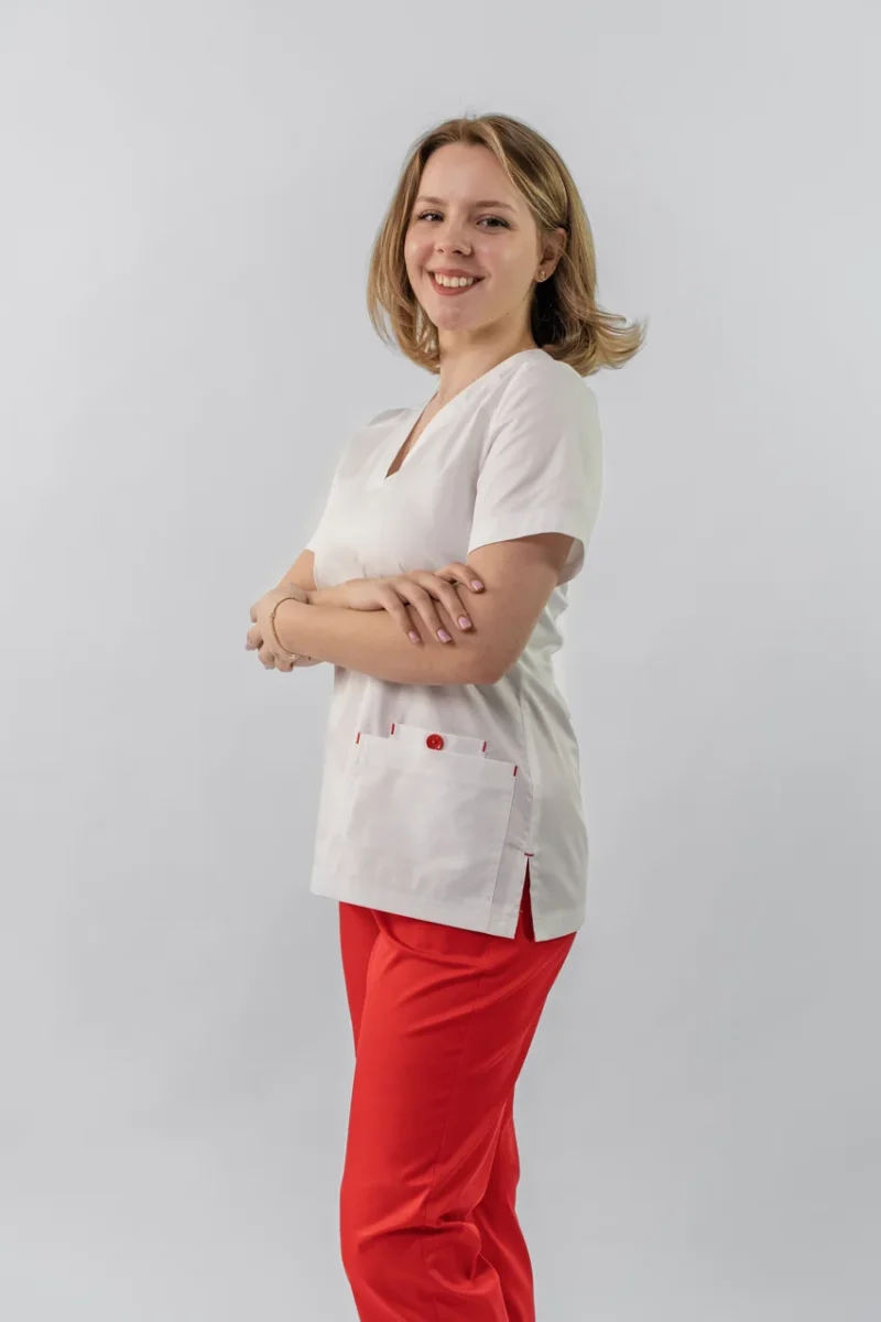 Bluză medicală Yoyo - imagine 8